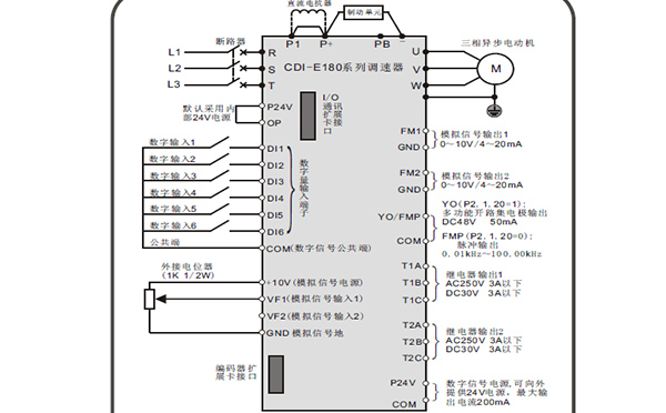 德力西雕刻機(jī)變頻器接線圖